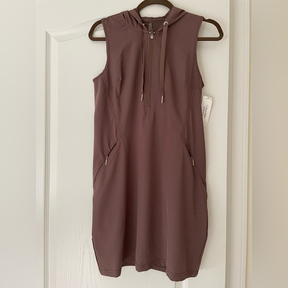 NWT Calvin Klein Performance Hooded Active Dress Size XS - Picture 1 of 11